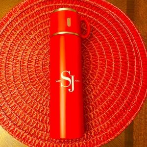 Sassy Jones red coffee canister